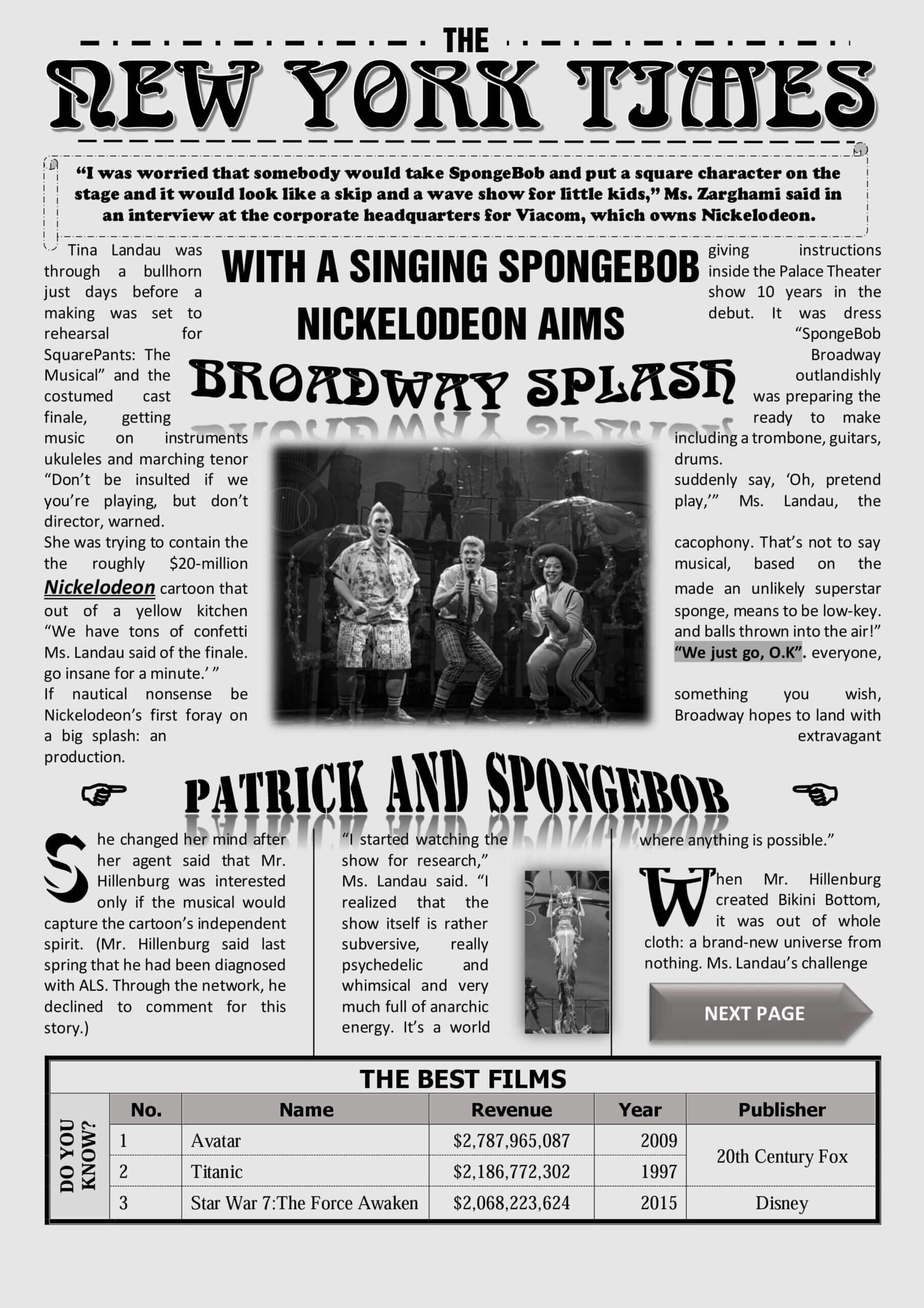 001 Free Newspaper Template For Word Striking Ideas Intended For Newspaper Template For Powerpoint