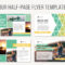 001 Half Page Flyer Template Free Formidable Ideas ~ Thealmanac in Half Page Brochure Template