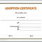 001 Template Ideas Printable Certificate Templates For Word For Adoption Certificate Template