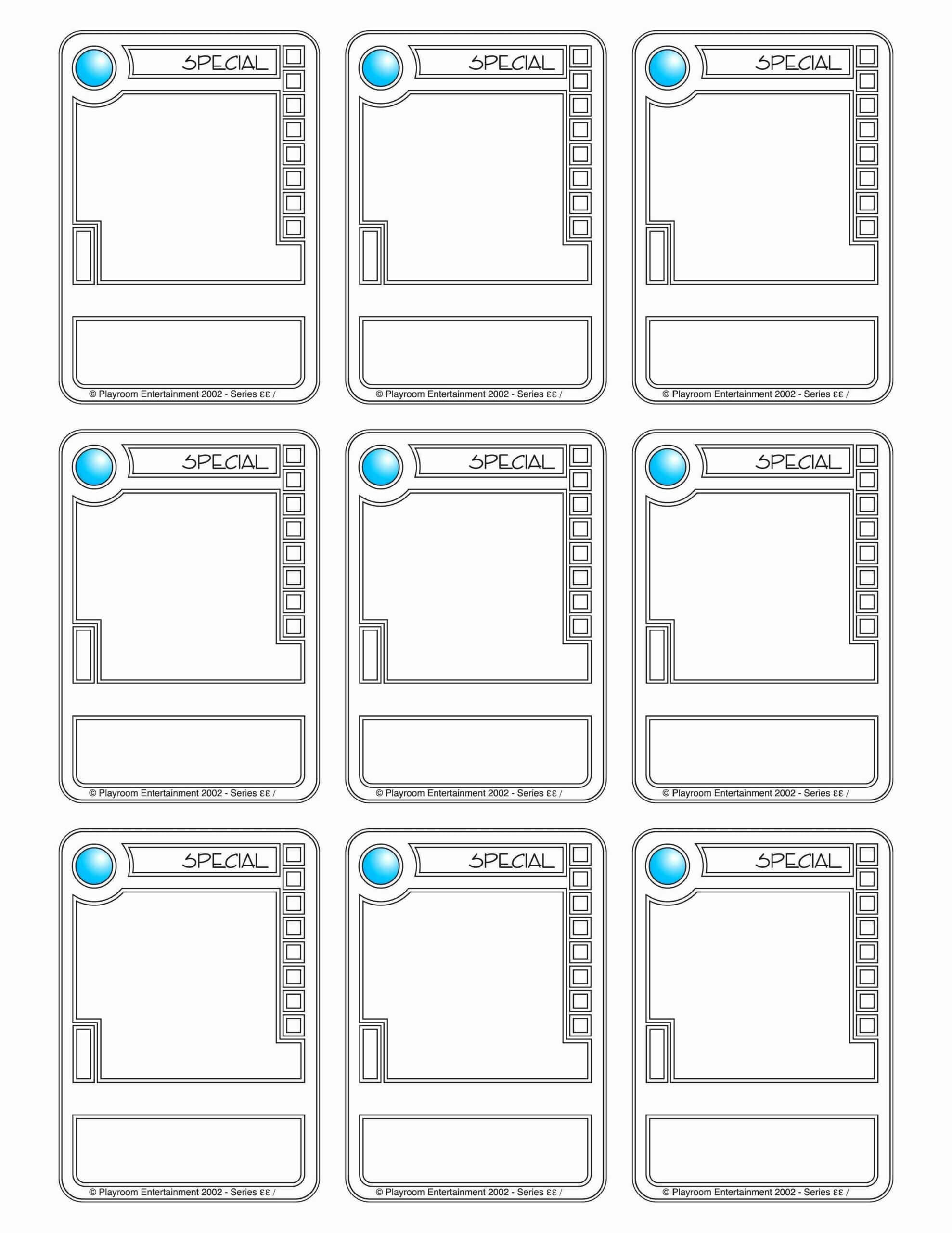 001 Trading Card Maker Free Examples Template For Success In Regarding Template For Game Cards