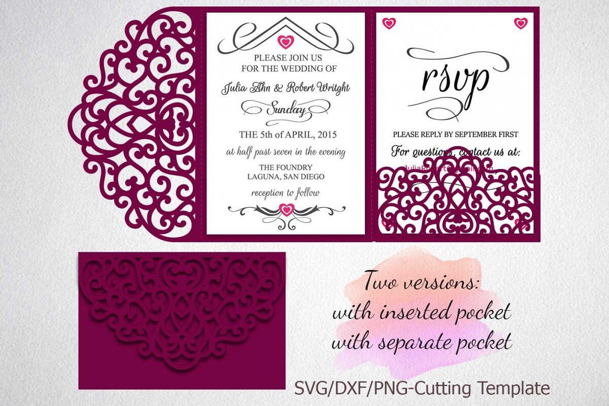 001 Tri Fold Invitations Template Excellent Ideas Wedding Throughout Free Svg Card Templates