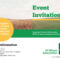 002 Business Event Invitation Templates Free Template Ideas Within Event Invitation Card Template