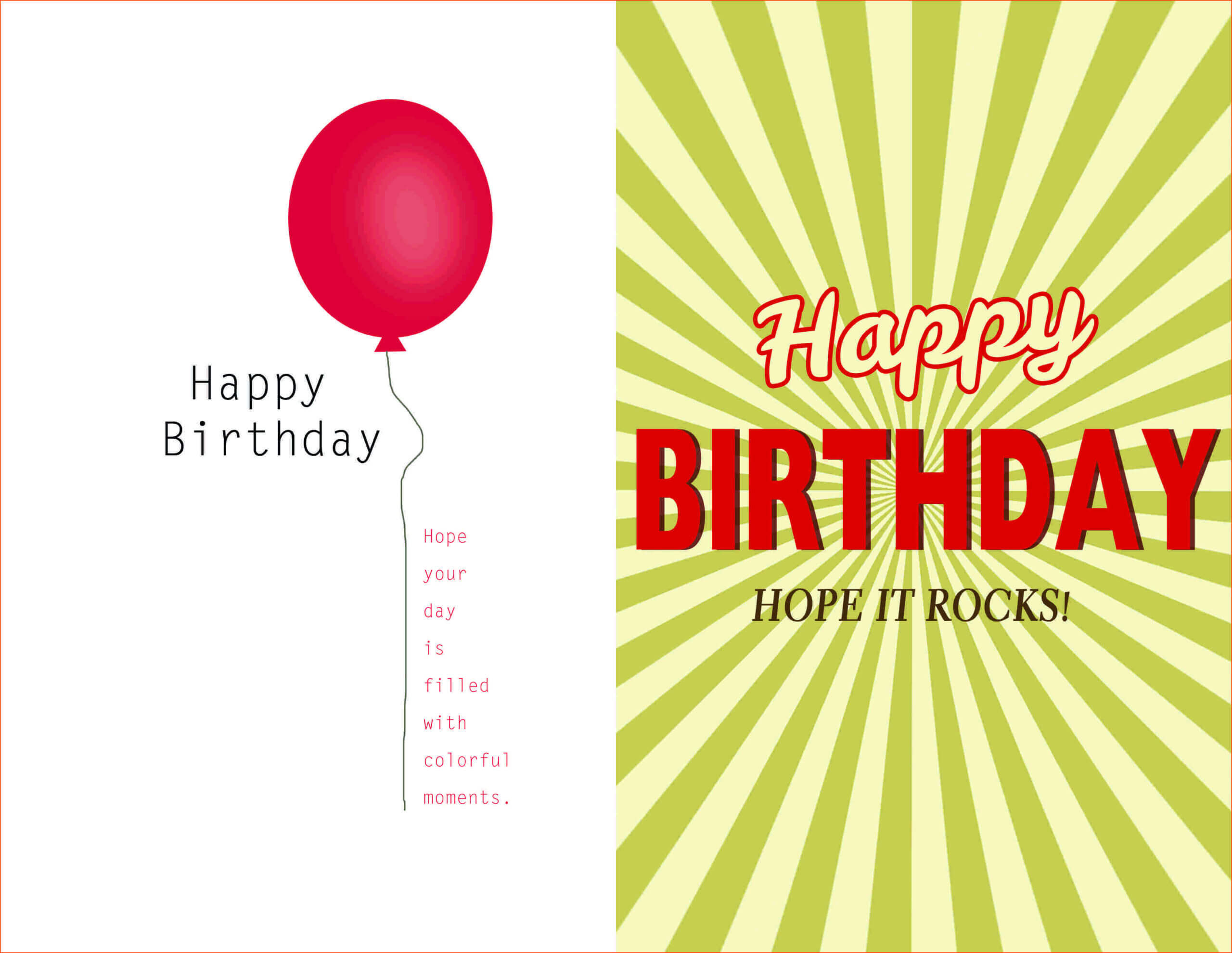 002 Template Ideas Creative Birthday Invitation Quarter Fold Throughout Birthday Card Template Microsoft Word
