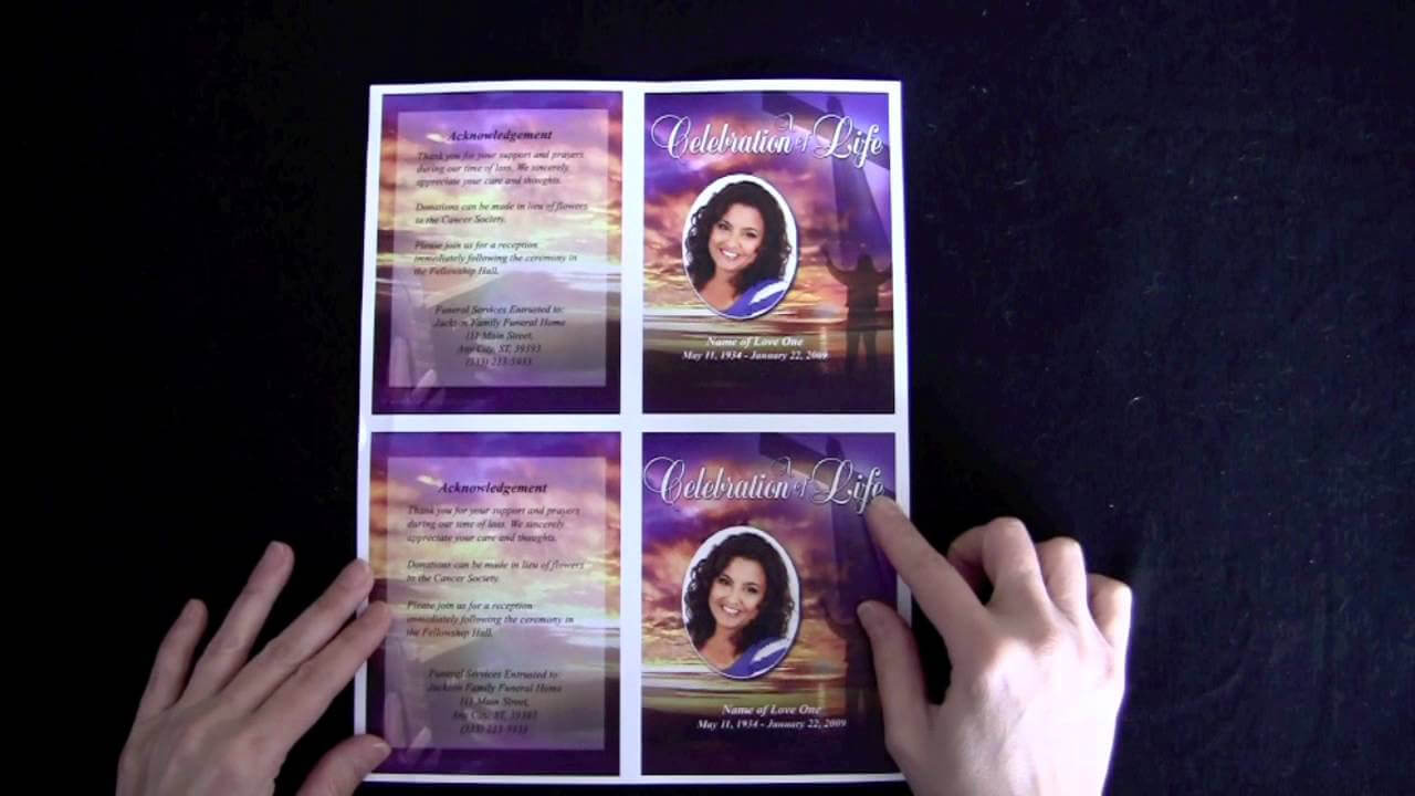 003 Funeral Memorial Cards With Regard To For Template Free With Memorial Cards For Funeral Template Free