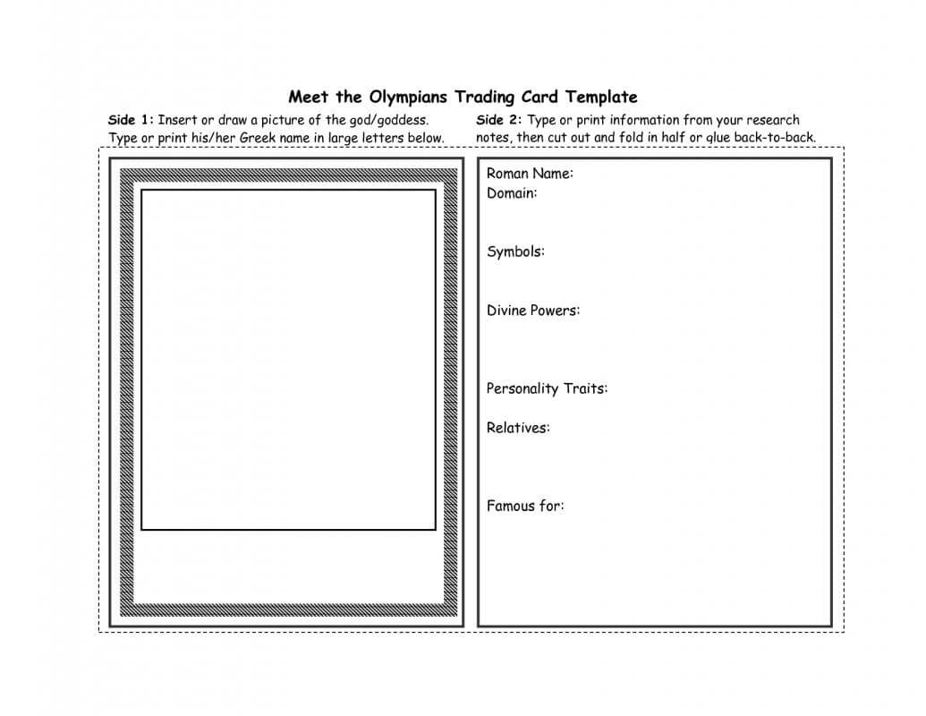 003 Trading Card Maker Free Printable Template Ideas Cards Throughout Trading Card Template Word