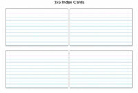004 Best 5X8 Index Card Template Free In Word For Surprising with Index Card Template For Word