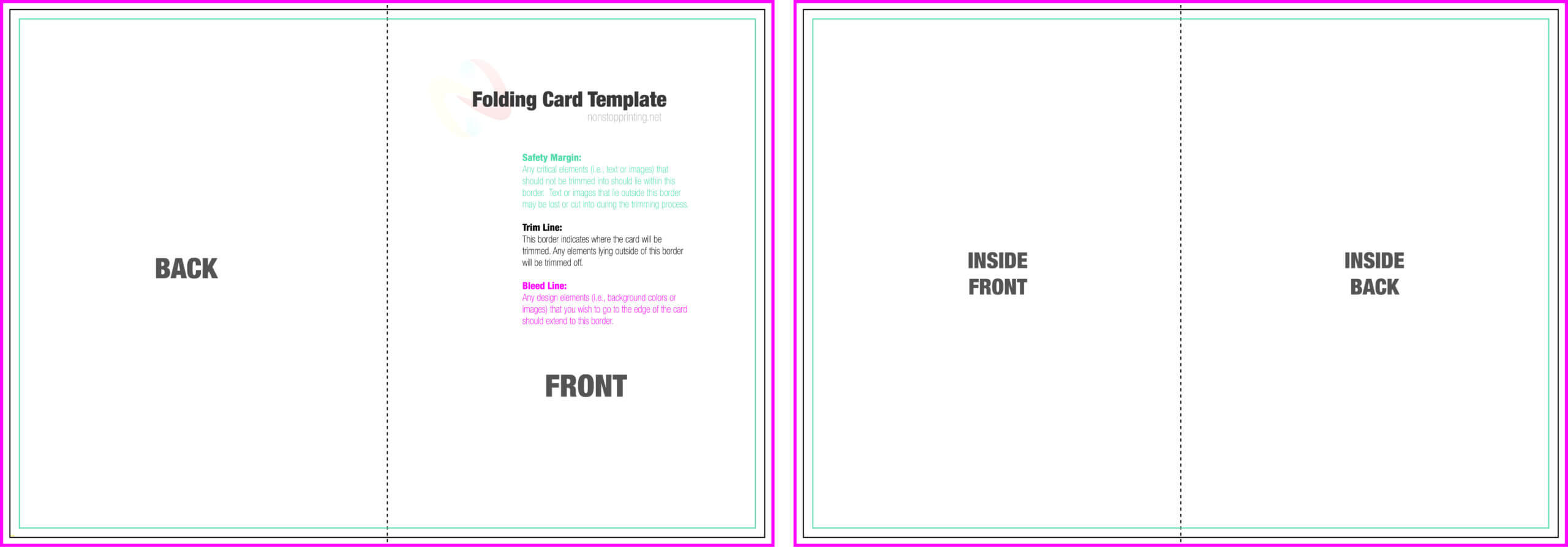 004 Blank Quarter Fold Card Template Free Ideas Greeting For Quarter Fold Birthday Card Template