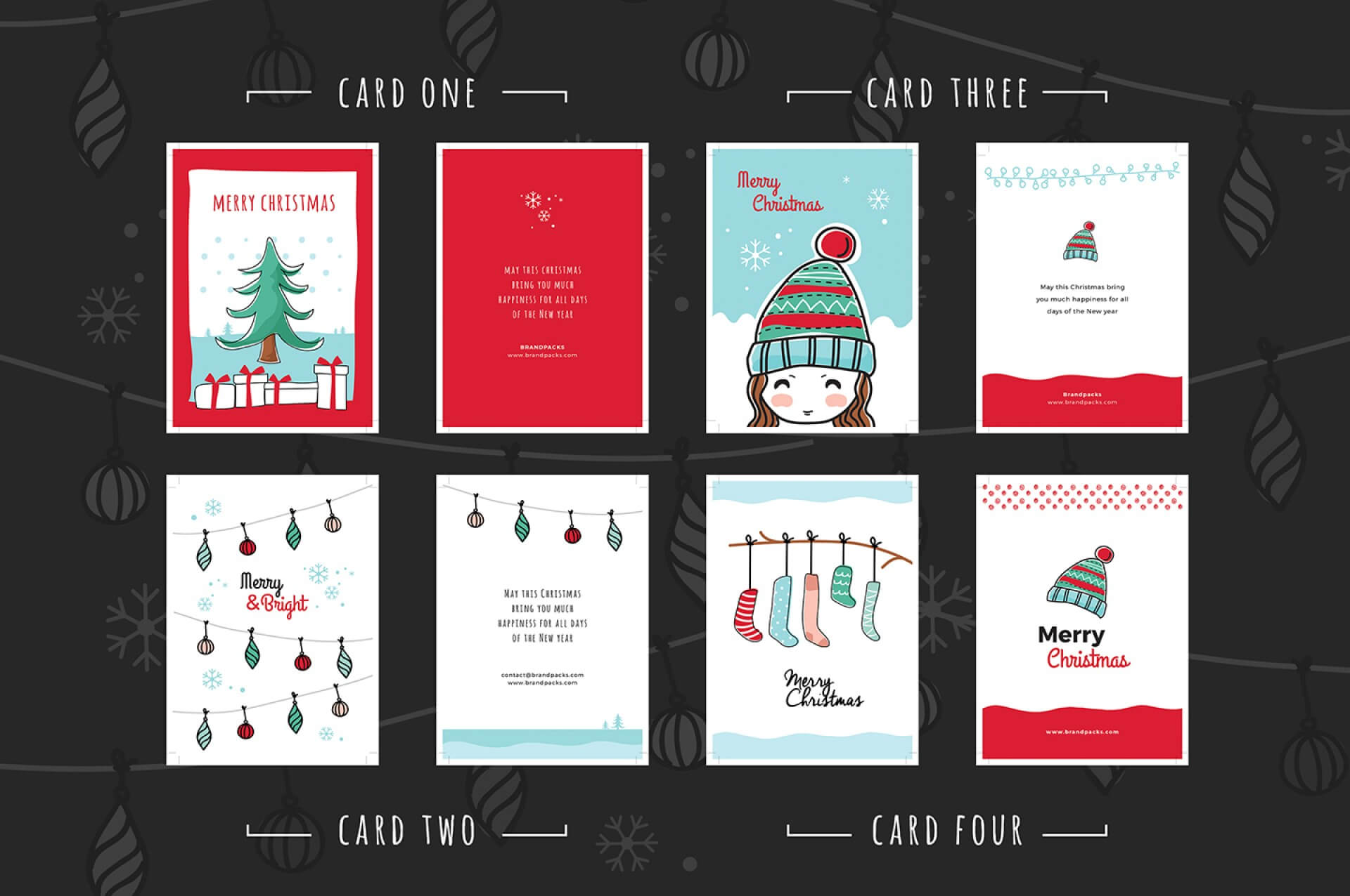 005 5X7 Greeting Card Template Photoshop Ideas Free In Christmas Photo Card Templates Photoshop
