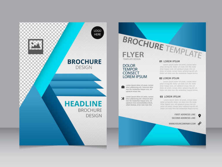 Free Illustrator Brochure Templates Download