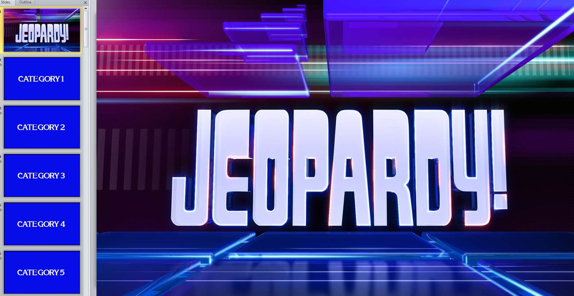 005 Jeopardy Powerpoint Template With Score Jeopardy2 Regarding Jeopardy Powerpoint Template With Sound