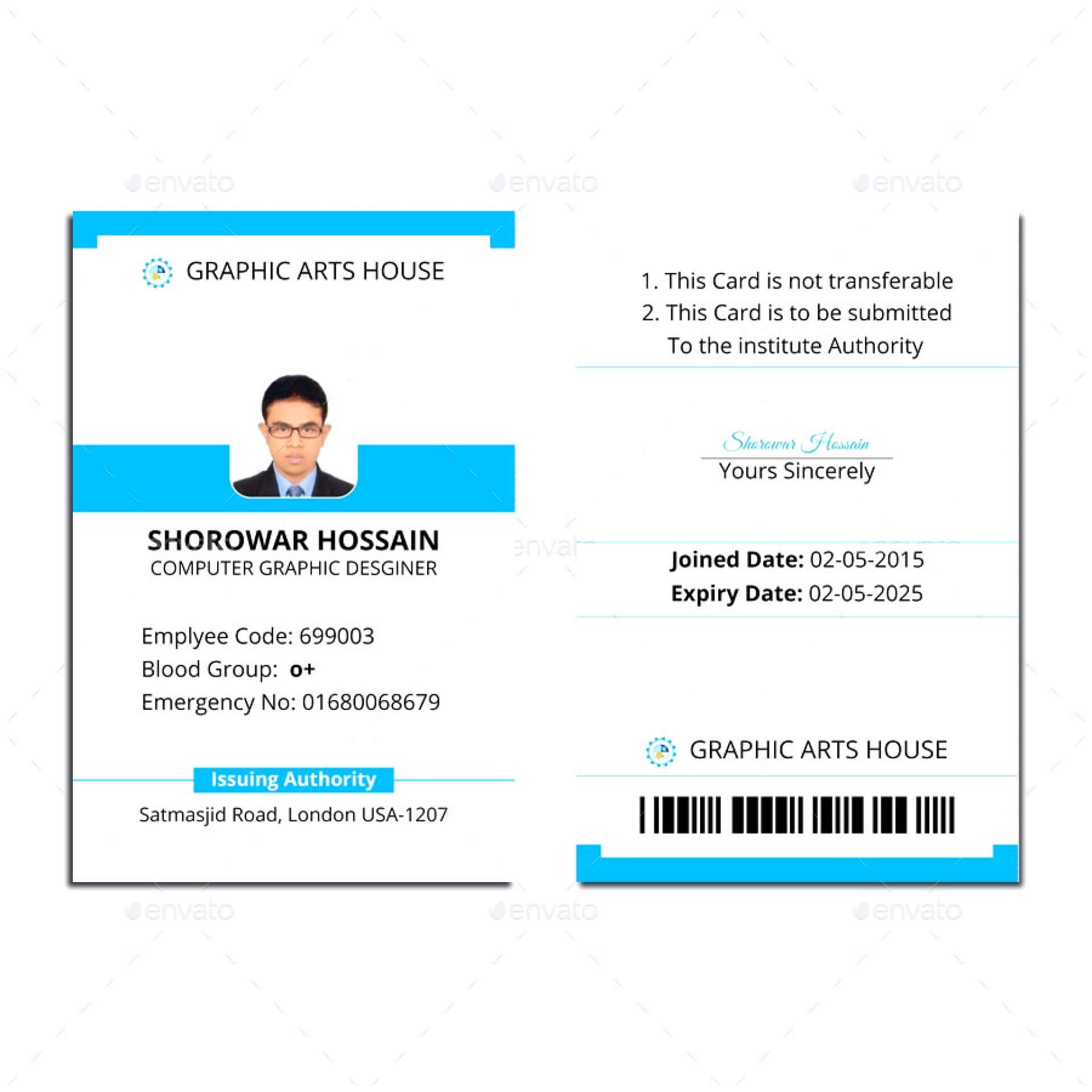 006 Id Card Template Word Ideas 1920X1920 Employee Microsoft Intended For Free Id Card Template Word