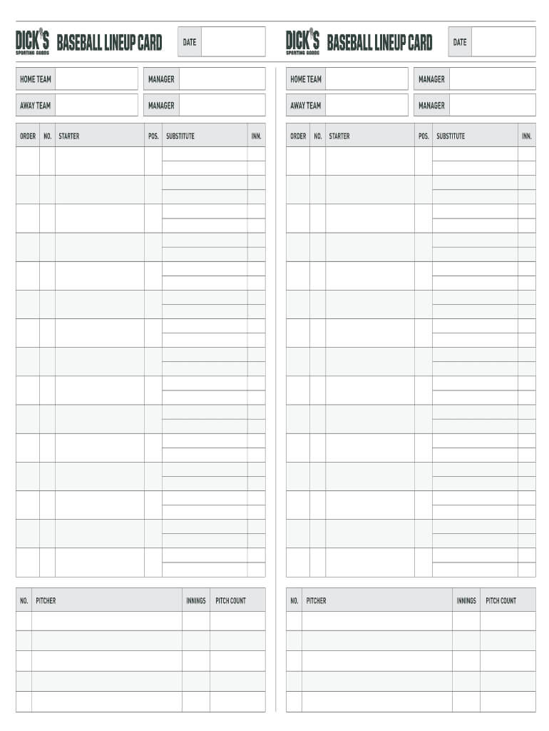 007 Large Baseball Lineup Card Template Imposing Ideas Free Regarding Baseball Lineup Card Template