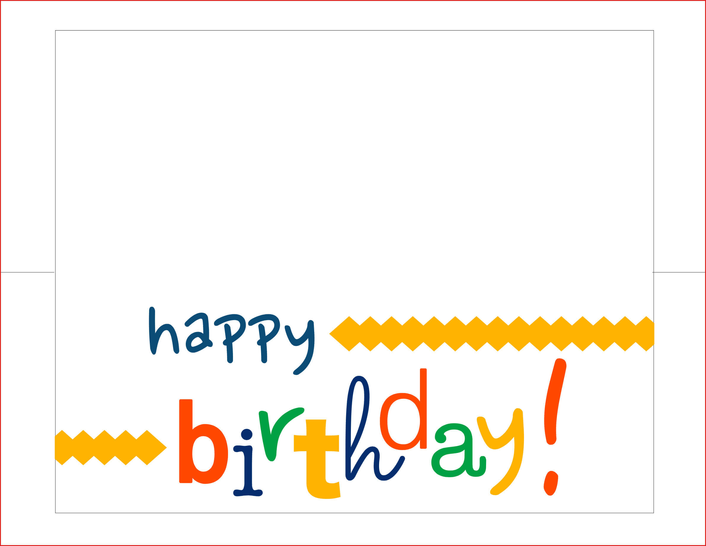 007 Printable Birthday Card Template Free Maker Online Happy For Free Templates For Cards Print