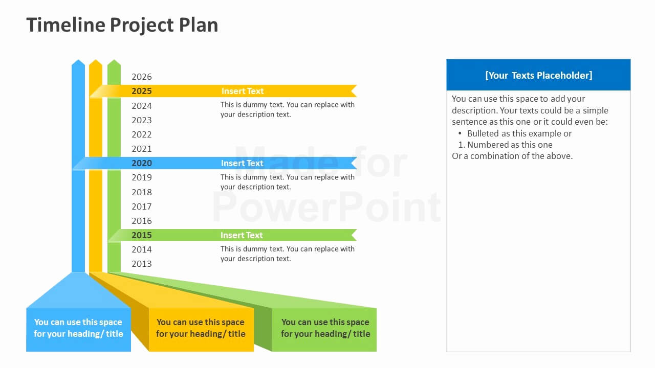 009 Beautiful Timeline Project Plan Powerpoint Template Inside Project Schedule Template Powerpoint