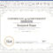 010 Template Ideas Certificate Award Microsoft Word Capture Pertaining To Award Certificate Templates Word 2007
