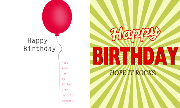 Birthday Card Publisher Template - Business Plan Templates