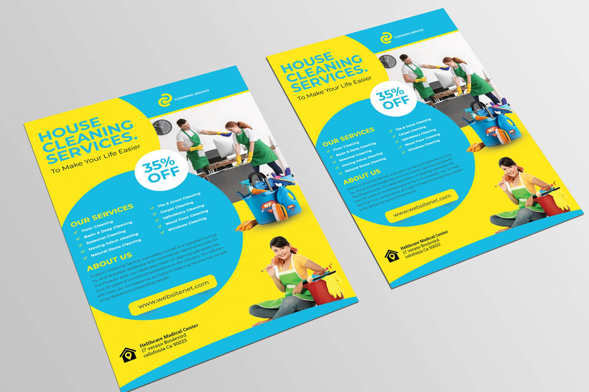 013 Template Ideas Cleaning Service Flyer Top House In Commercial Cleaning Brochure Templates