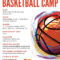 014 Basketball Camp Flyer Template Ideas Sports Beautiful intended for Basketball Camp Brochure Template