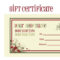 014 Template Ideas For Gift Unique Certificate Free Massage Regarding Homemade Christmas Gift Certificates Templates