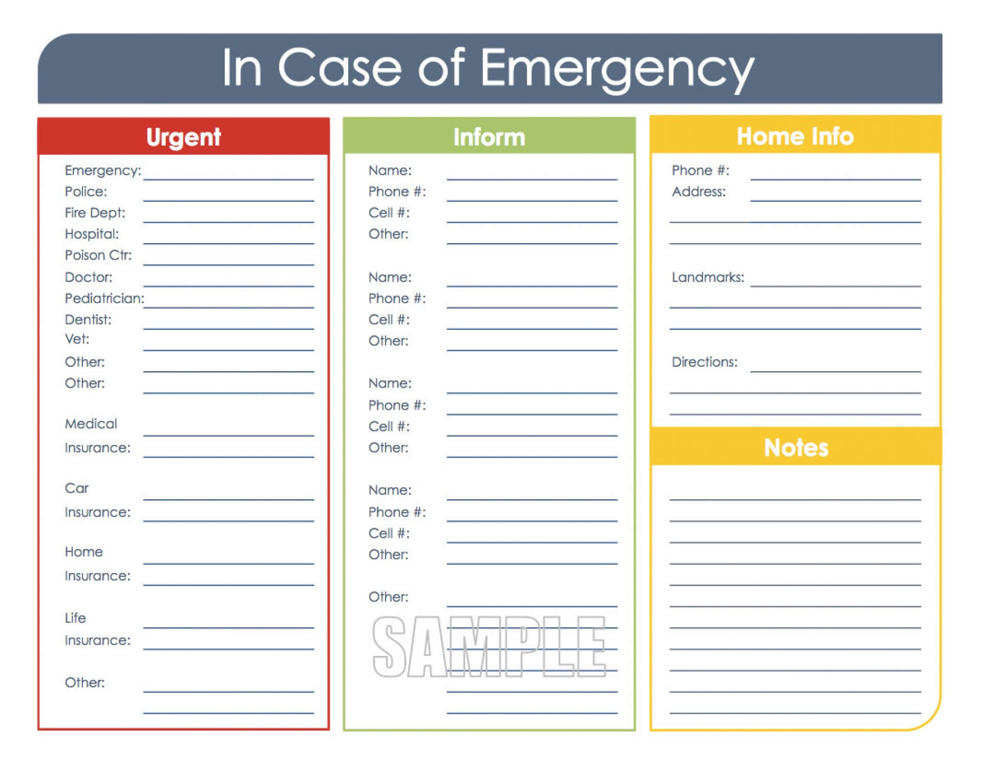 015 Template Ideas Emergency Contact Card Stunning Free Uk In In Case Of Emergency Card Template