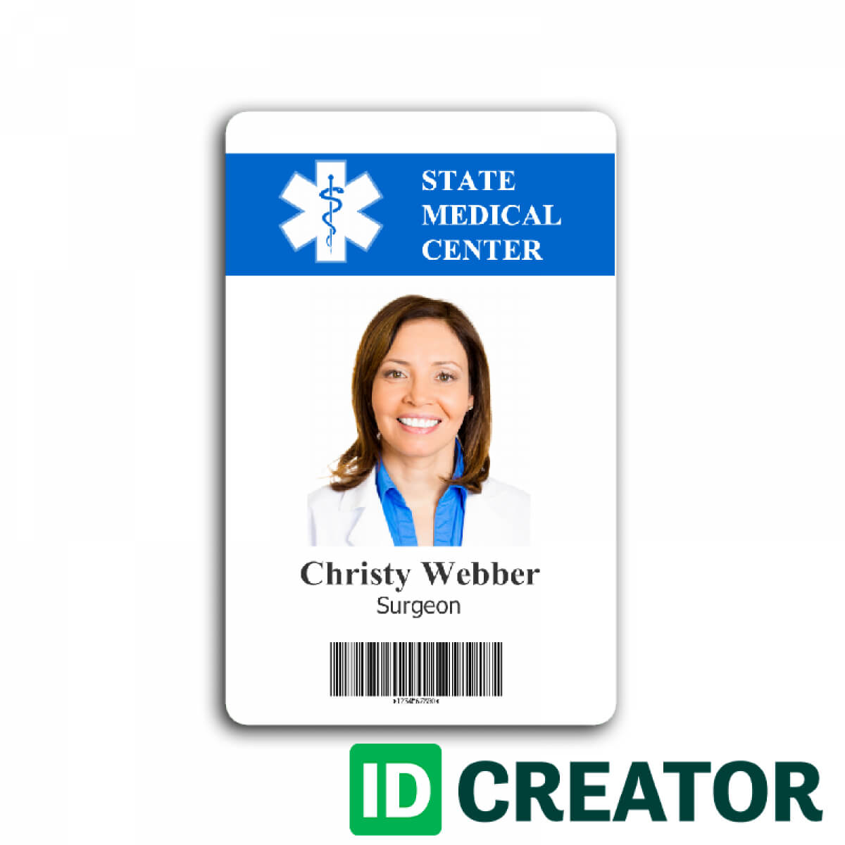 017 Free Id Badge Templates Template Ideas Placement Intended For Hospital Id Card Template