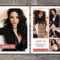 017 Model Comp Card Template Outstanding Ideas Photoshop Psd In Free Model Comp Card Template Psd