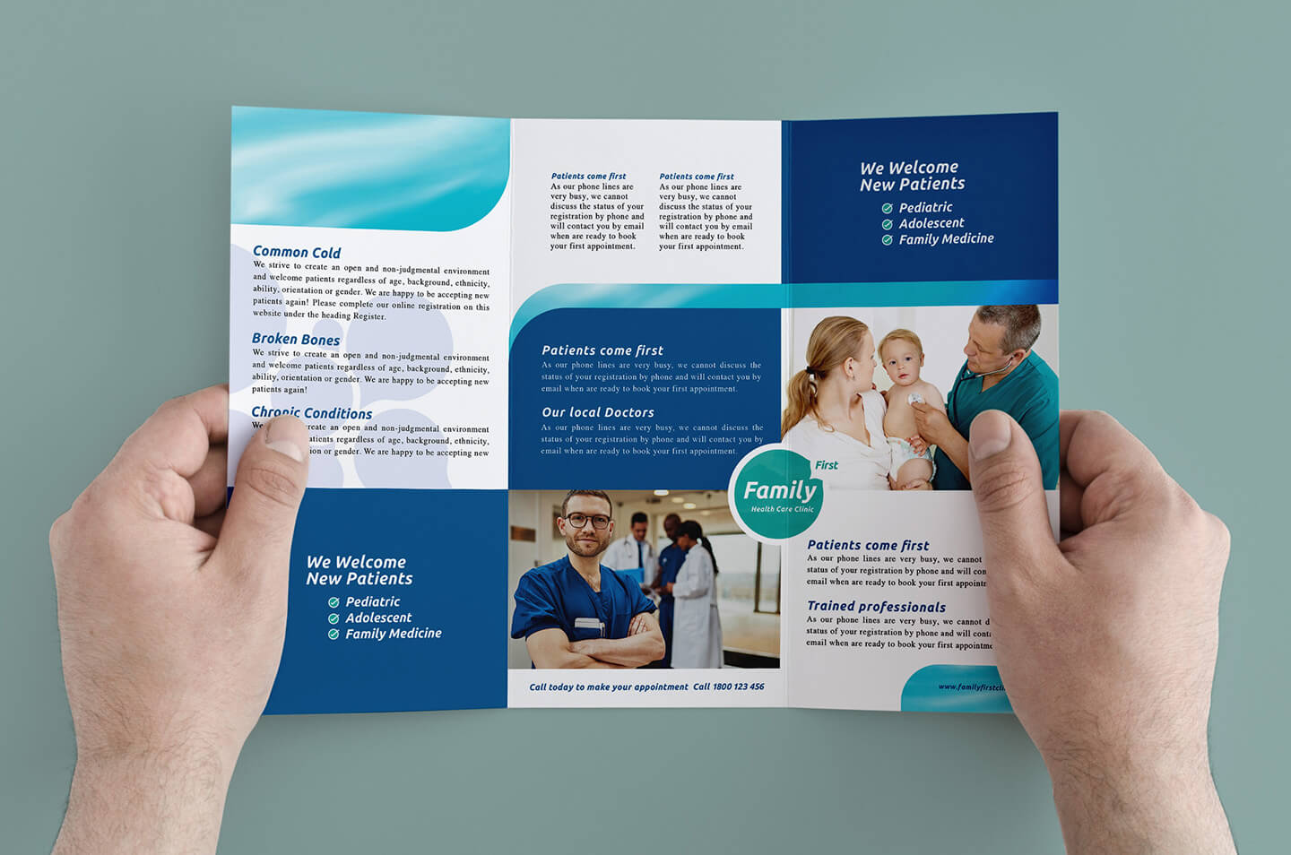 018 Medical Brochure Templates Psd Free Download Template Pertaining To Healthcare Brochure Templates Free Download