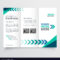 019 Business Tri Fold Brochure Template Design With Vector With Brochure Templates Adobe Illustrator