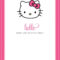 019 Printable Birthday Card Template Ideas Free Hello Kitty With Regard To Hello Kitty Birthday Card Template Free