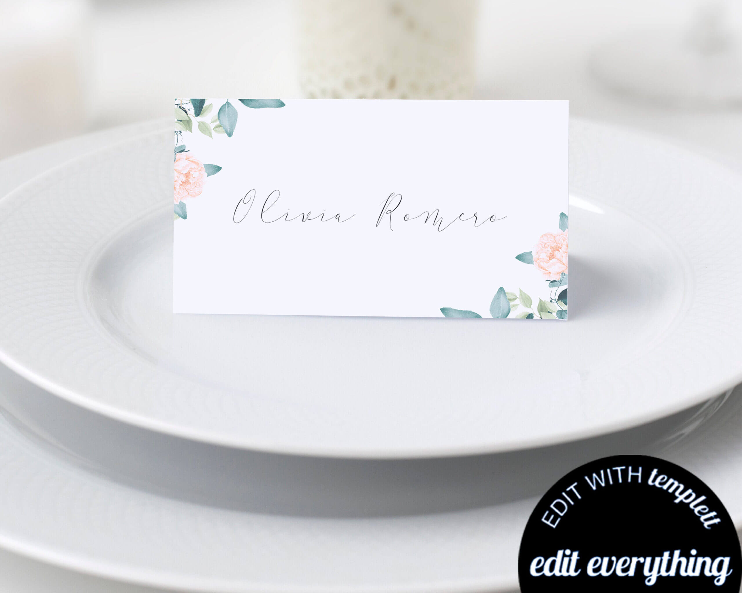 019 Template For Place Cards Il Fullxfull 1542140750 Dg3V In Free Template For Place Cards 6 Per Sheet