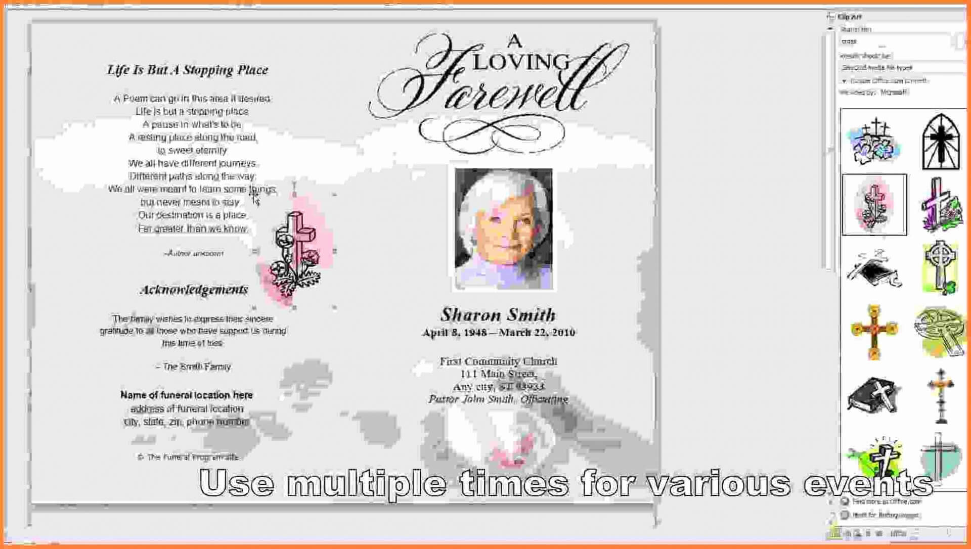 019 Template Ideas Memorial Cards Officeworks Mallerstang With Regard To Memorial Cards For Funeral Template Free