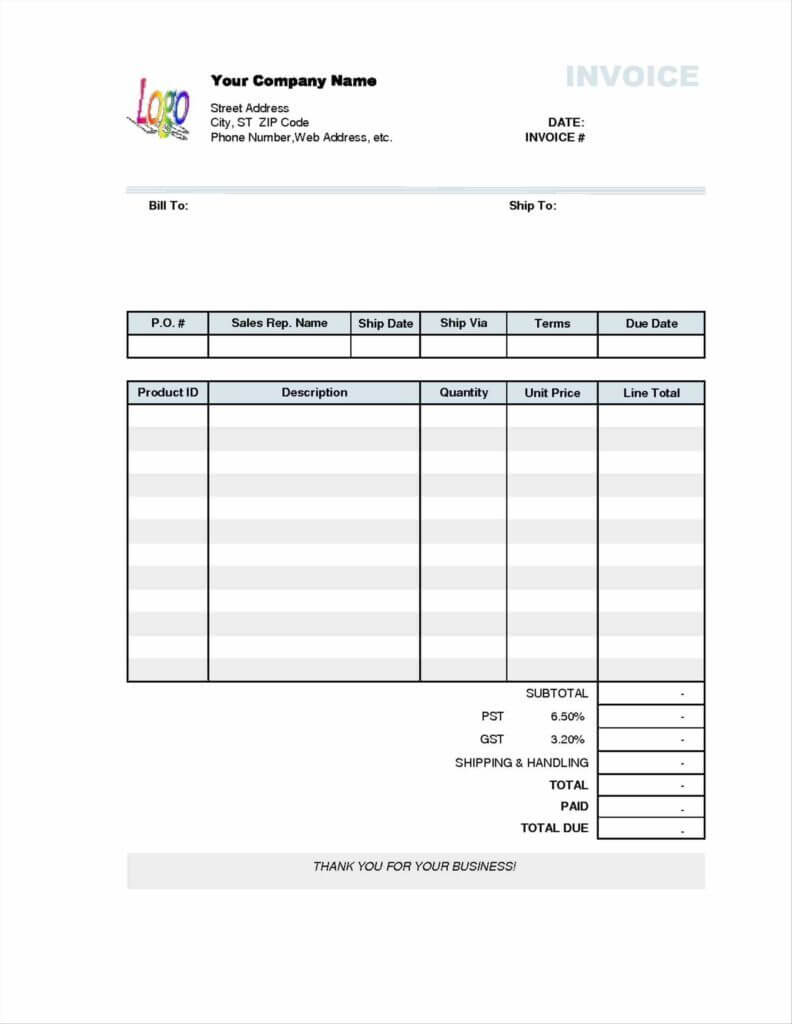 021 Credit Card Receipt Template Ideas Invoice With Payment Throughout Credit Card Bill Template