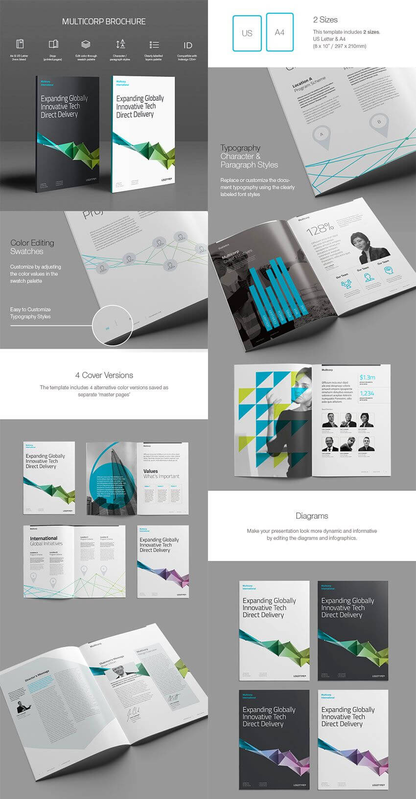 024 Adobe Indesign Flyer Templates Free Download Template Throughout Adobe Indesign Brochure Templates