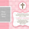 024 Baptism Invitation Card Template Stock Vector Intended For Free Christening Invitation Cards Templates