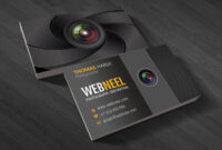 025 Photographer Visiting Card Design Psd Photography for Photography Business Card Templates Free Download