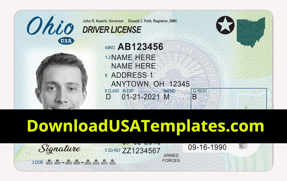 026 D62Hy6I Blank Id Card Template Photoshop Fascinating With Georgia Id Card Template