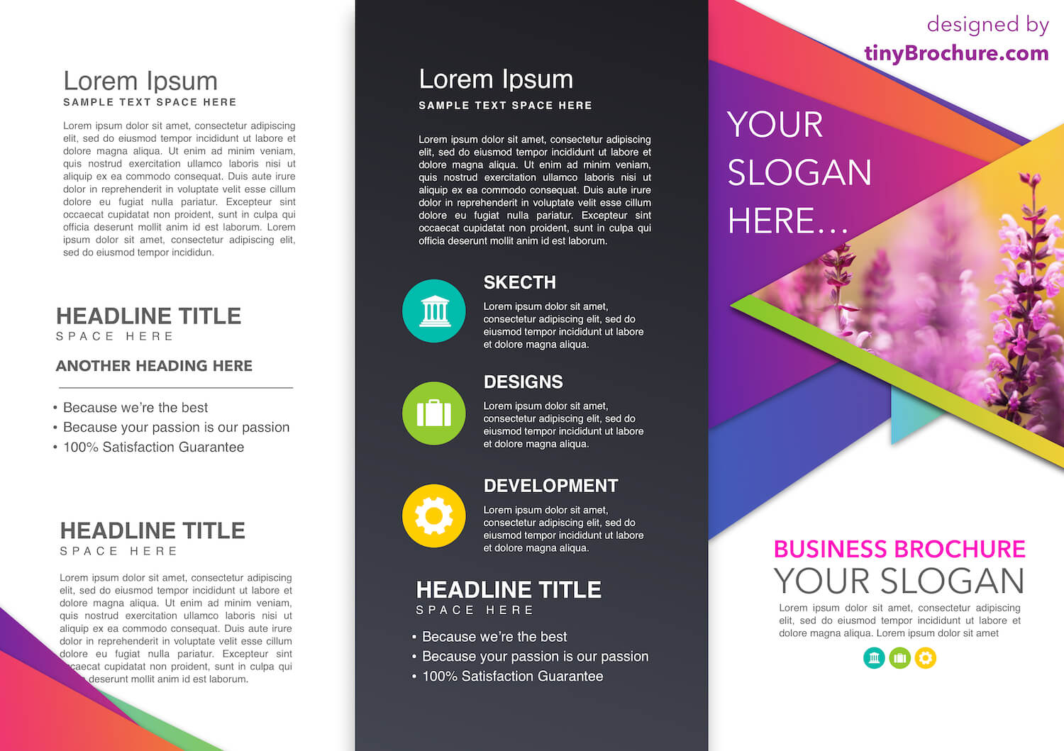 027 Brochure Template Google Slides Ideas Templates For With Free Online Tri Fold Brochure Template