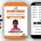 029 Template Ideas Id Card Format Photoshop Free Badge With Sample Of Id Card Template