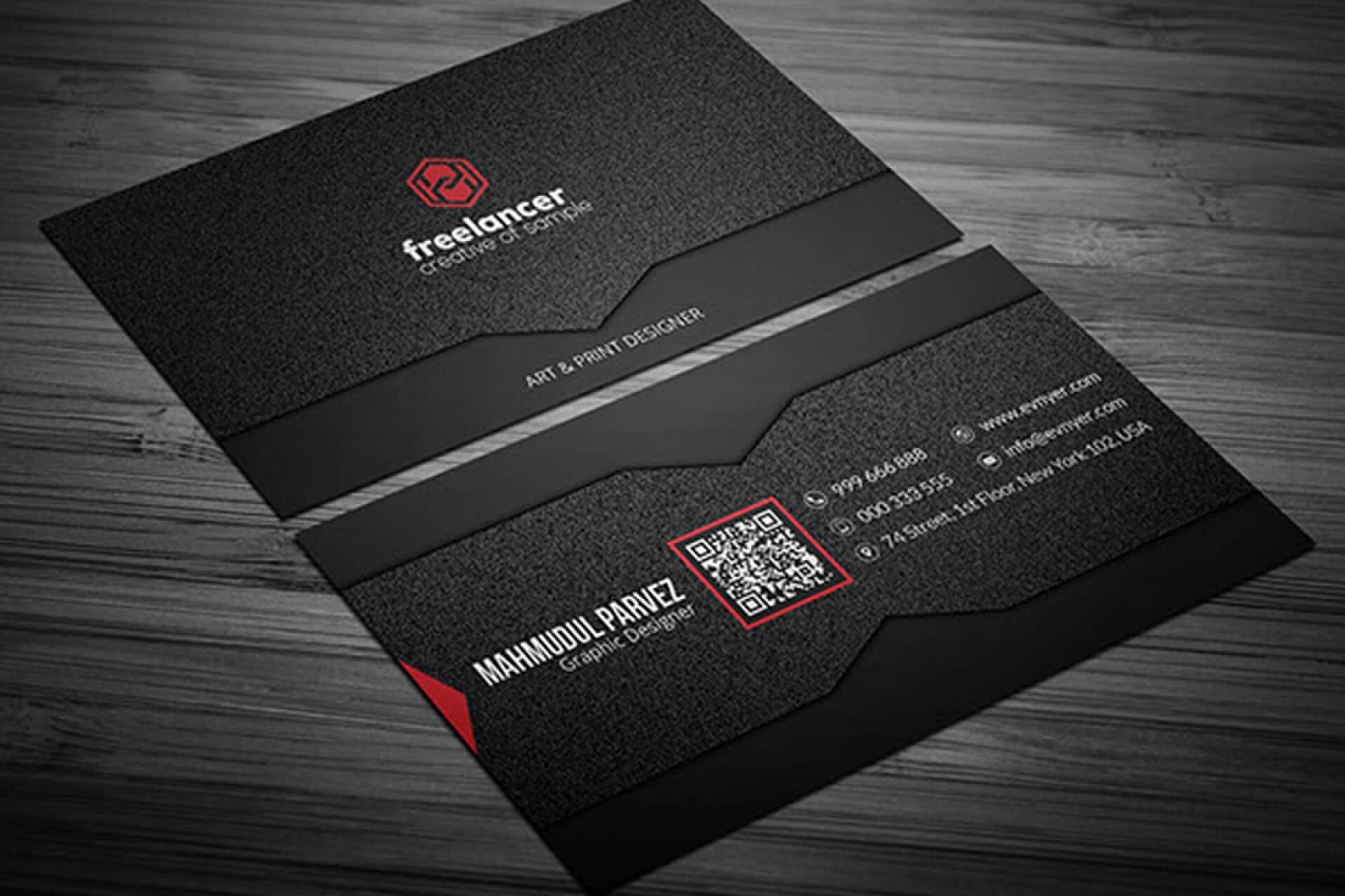 030 Business Card Blank Template Free Download 1920X1280 With Regard To Visiting Card Illustrator Templates Download