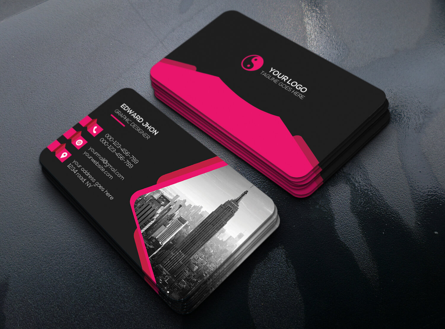 030 Template Ideas Free Business Card Psd Image Photography For Psd Visiting Card Templates