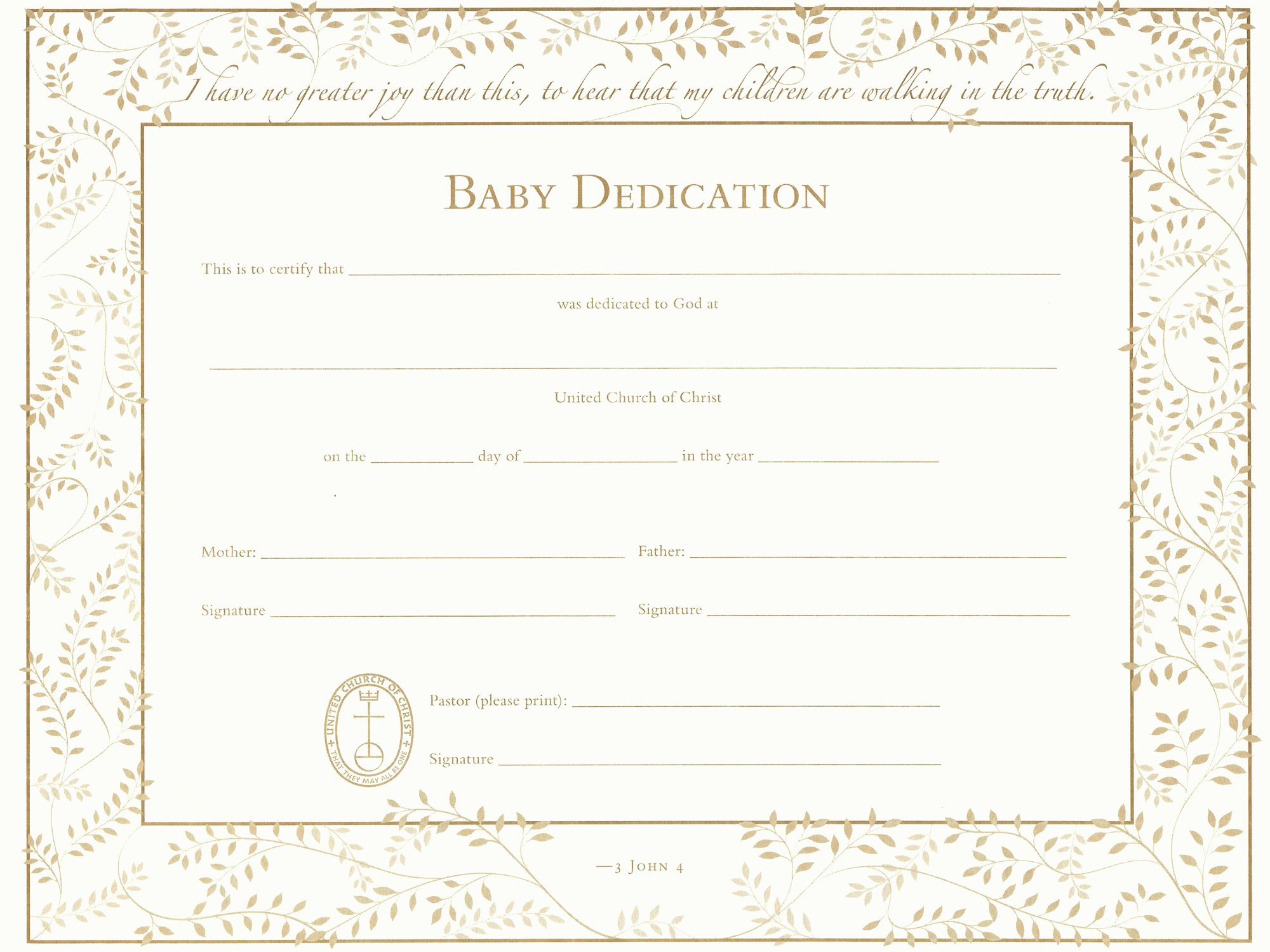 032 V Baby Dedication Certificate Template Free Archives As Throughout Walking Certificate Templates