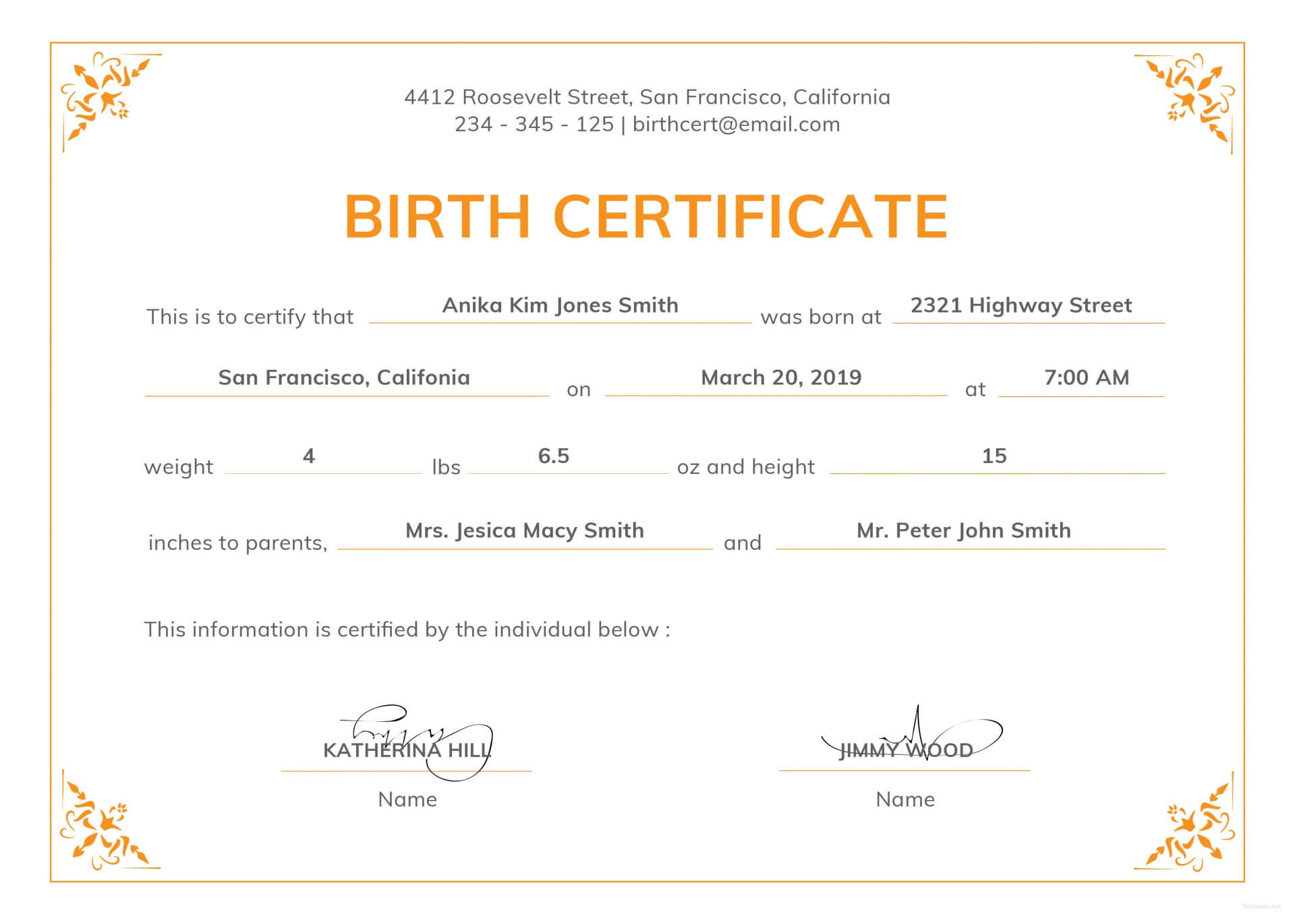 033 Large Free Birth Certificate Template Impressive Ideas Regarding Birth Certificate Template For Microsoft Word