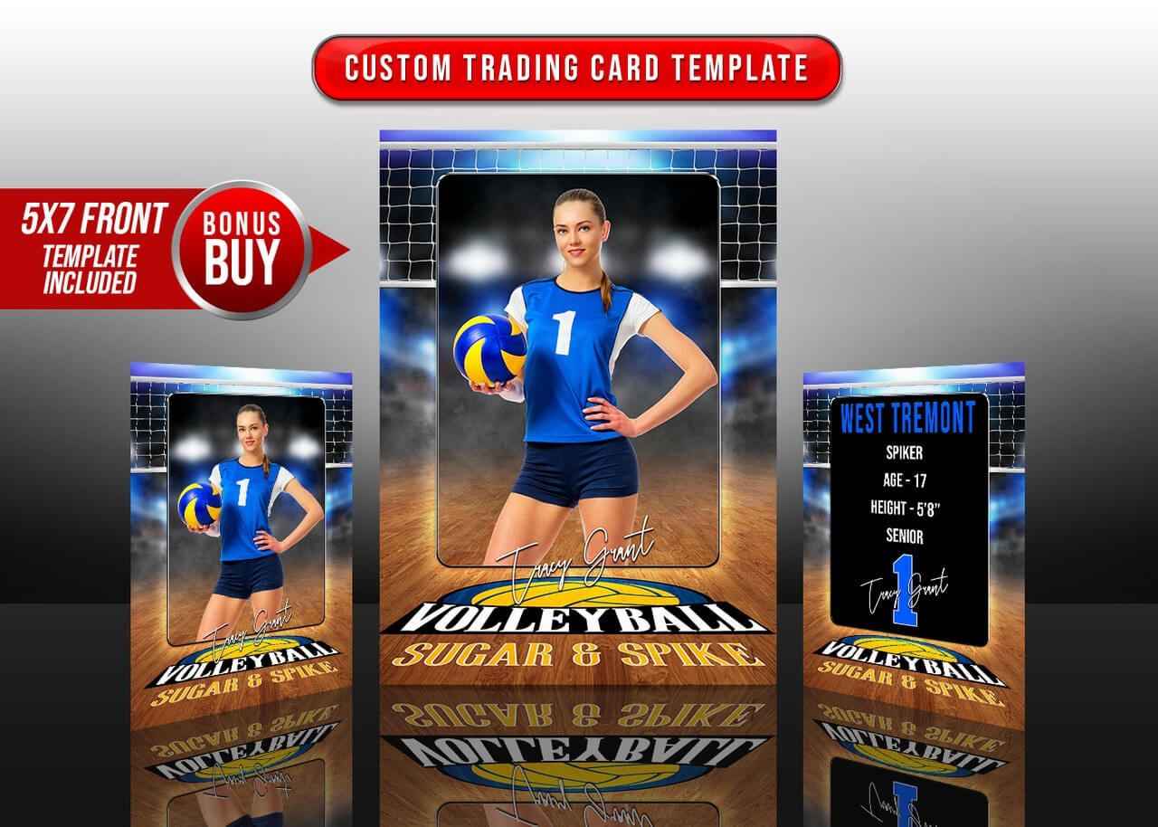 033 Soccer Trading Card Template Free Ideas Volleyball Court For Soccer Trading Card Template