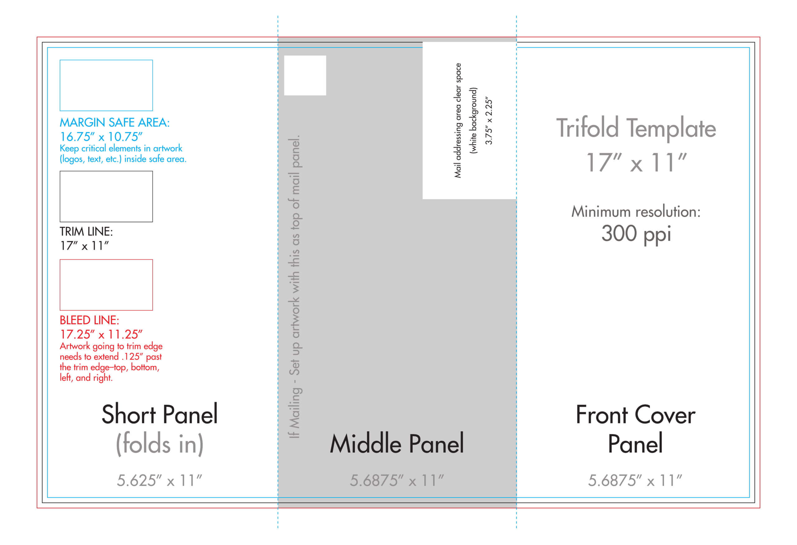 035 Trifold 11X17 Template Tri Fold Flyer Indesign Throughout 11X17 Brochure Template