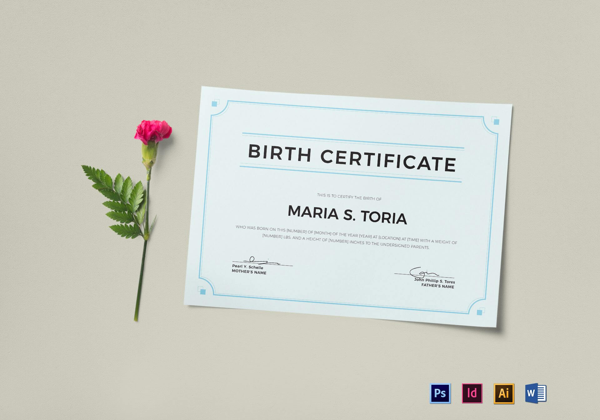 036 Birth Certificate Template Word Blank Mockup Rare Ideas In Mock Certificate Template