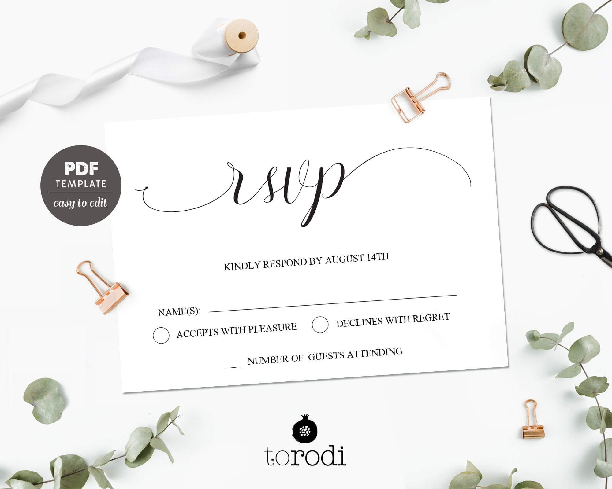 039 Wedding Rsvp Cards Templates Free Card Inspirational With Regard To Free Printable Wedding Rsvp Card Templates