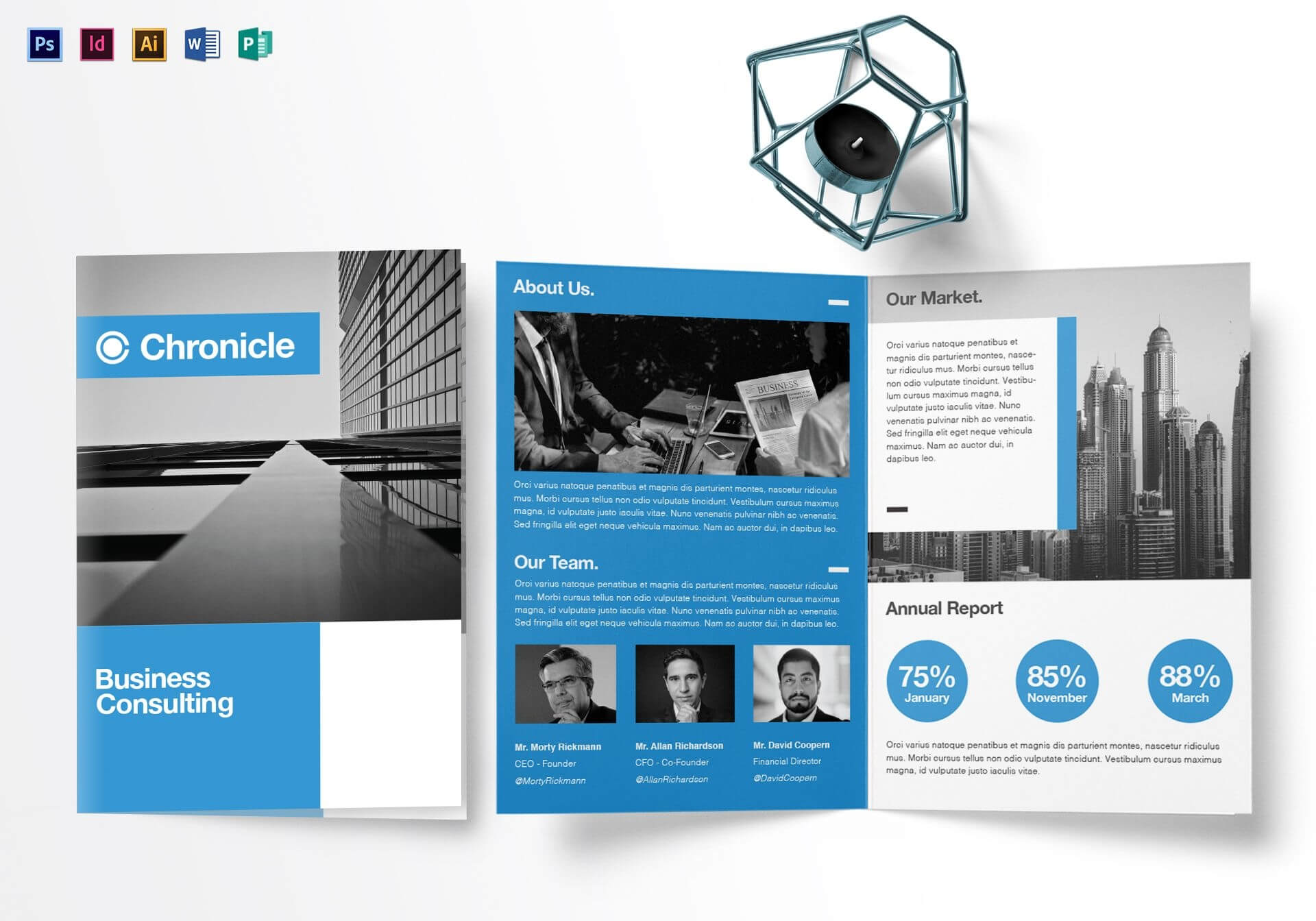 Half Page Brochure Template