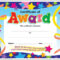 10 Certificates For Kids | Certificate Templates Within Classroom Certificates Templates