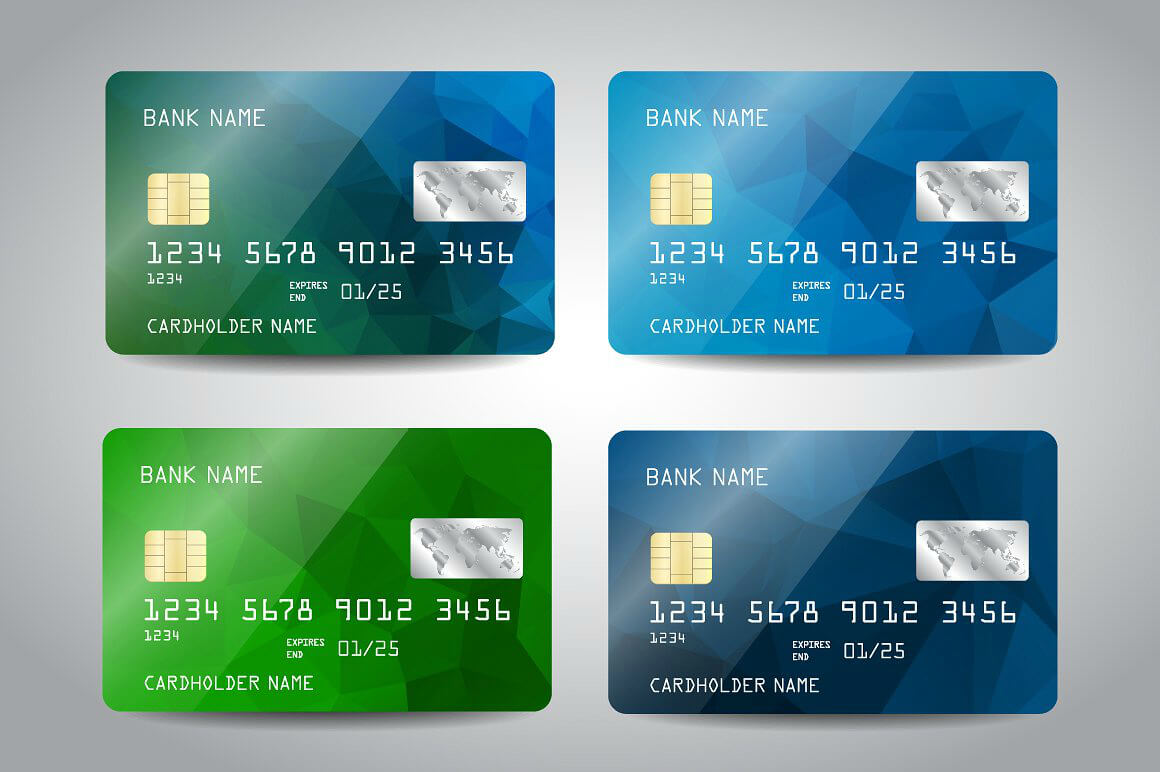 10 Credit Card Designs | Free & Premium Templates With Regard To Credit Card Templates For Sale