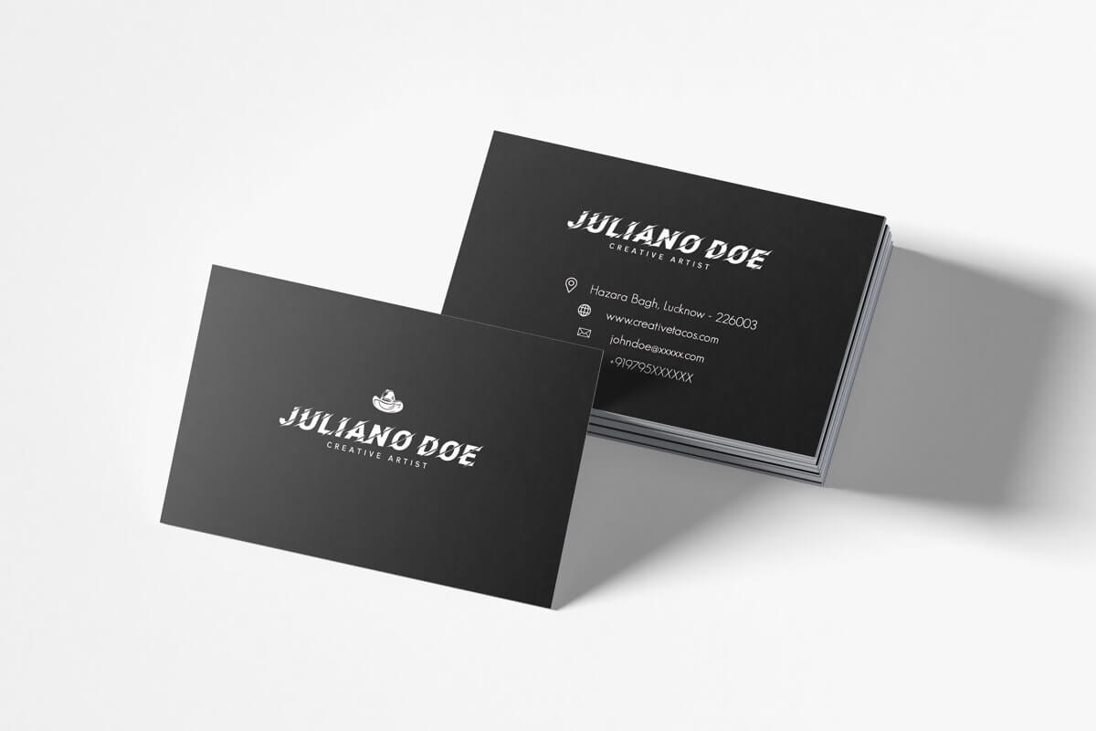 100+ Free Creative Business Cards Psd Templates Regarding Free Business Card Templates In Psd Format